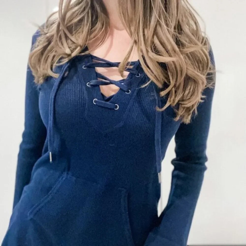 Splendid casual hooded top